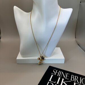 Marc Jacobs X Peanuts Woodstock Gold Necklace
